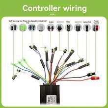 36V 48V 500W 750W 26A Three Mode Brushless Controller With Speed Limit Line For Ebike Electric Scooter - Nhiều màu - Xem 4