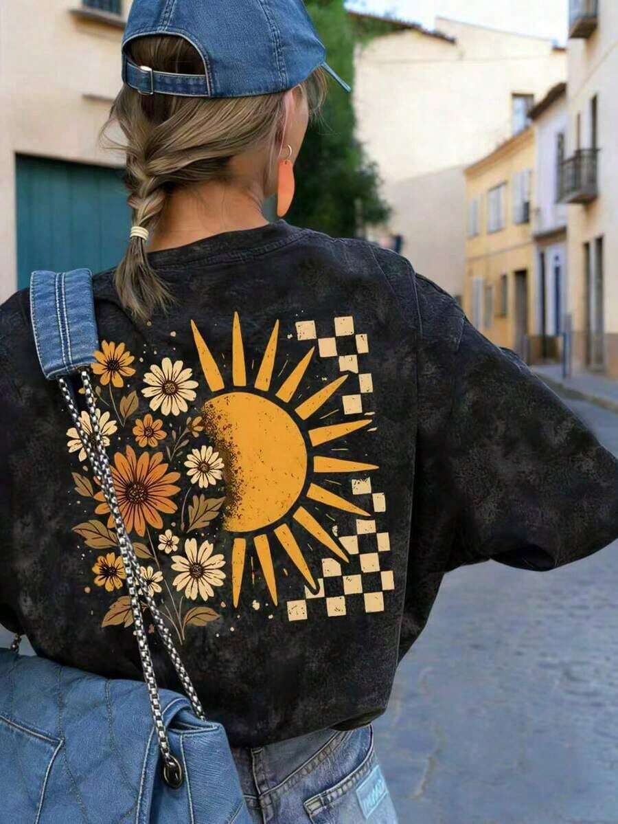 Women T-Shirts - Black - View 1