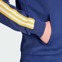 adidas originals Real Madrid 皇家馬德里 復古舒適柔軟立領夾克 藍色男 KE3846 - 藍色 - 查看 6