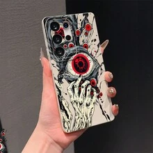 1 pièce Étui de téléphone à couverture intégrale avec finition mate, style sombre avec motif œil de démon et geste. Housse de protection pour téléphone compatible avec iPhone 7/8/SE 2/8P/X/XR/XS/11/11Pro/11ProMax/12/12Pro/12ProMax/12Mini/13/13Pro/13ProMax/13Mini/14/14Pro/14ProMax/14Plus/15/15Pro/15ProMax/15Plus/16/16Pro/16ProMax - Multicolore - Voir 5