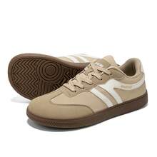 Sepatu Sneakers BAREWE Unisex Minimalis dengan Desain Ujung Lebar | Tanpa Hak | Sepatu Sneakers Kanvas Bergaya, Cocok untuk Jalan Sehari-hari dan Olahraga Kasual - Aprikot - View 5