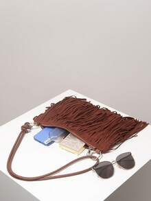 Women Belt Bags - Rust Brown - View 7
