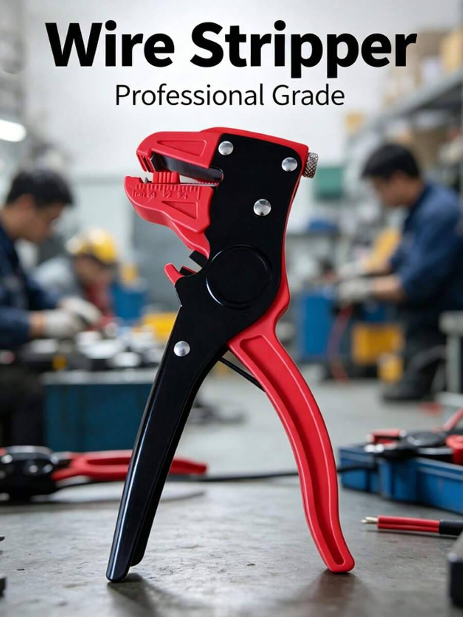 Kìm tuốt dây điện kiểu mỏ vịt, kìm tuốt dây tự động đa chức năng dành cho thợ điện, kìm cắt và ép dây, dụng cụ kìm kéo dây - A - Xem 1