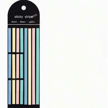 PET Extremely Thin And Elongated Solid-Color Sticky Notes, The Macaron Series For Students To Mark Key Points, Multiple Times Use Fluorescent Index Stickers, Colorful Semi-Transparent Stickers For Marking Key Points With Notations. - A - View 7