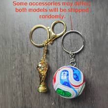 2026 FIFA 世界盃美國/墨西哥/加拿大世界盃套裝，世界盃鑰匙圈系列包含世界盃獎盃迷你鑰匙圈、世界盃足球配件吊飾、背包吊飾鑰匙圈與獨家賽事觀賞裝飾 - 彩色 - 查看 11