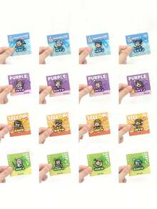 MBTI 16 Personalized Types Acrylic Keychain, Cute Personalized Gift For Students And Backpack Decoration - Multicolor - View 2
