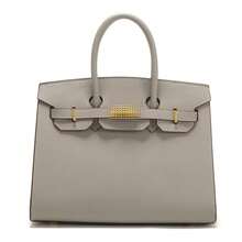 Palm Pattern Platinum Bag, High-End Ladies Handbag, Fashion Commuter Tote Bag, Female Wholesale - White (gift Box/gift Bag) - View 3
