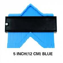 1Pc Contour Gauge Profile Tool, Imperial Inch Scale Irregular Shape Duplicator For Woodworking Auto Body Stone Tile, 5/10 Inch Profile Gauge For Measuring Curved Surfaces - Multicolor - View 6