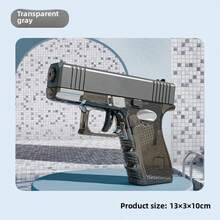 Pistola de agua Manual, pistola de agua de gran capacidad, juguete para playa al aire libre, juguetes de piscina de disparo continuo - Rosa - Ver 11
