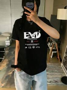 Women T-Shirts - Black - View 2