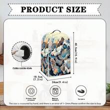 1 cái bọc chống bụi cho máy xay thực phẩm, bọc chống bụi cho máy ép trái cây gia đình, bọc máy chế biến thực phẩm có thể giặt được, bọc chống bụi cho máy ép trái cây gia đình, bọc bảo quản nhà bếp đẹp mắt. - Bảo hiểm đầy đủ - Xem 2