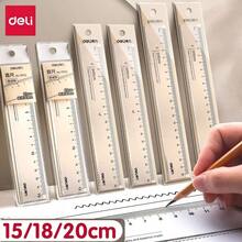 Thước kẻ trong suốt 15cm có vạch sóng, thước nhựa phù hợp cho học sinh tiểu học và trẻ em, thước kẻ 20cm - cái thước kẻ - Xem 1