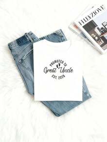 Promoted To Primo-Cuatro 2026 Women's Graphic Print T-Shirt Top Women's Blouses > Clothing - 白色 - 查看 5