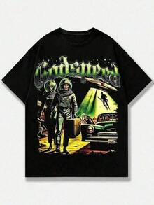 Women T-Shirts - Black - View 6