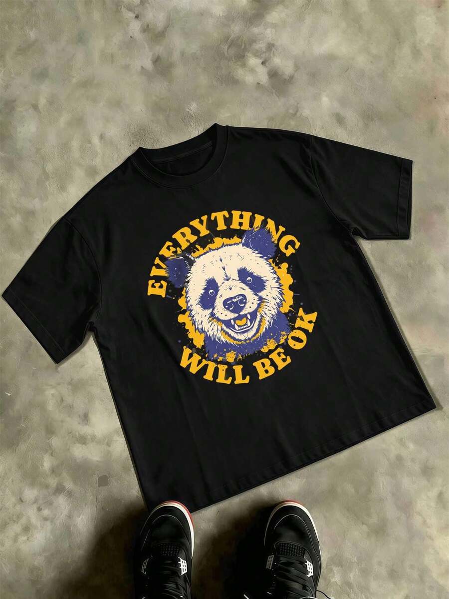 T-shirts för män - Svart - Visa 1