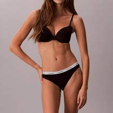 Calvin Klein Icon Logo 3-Pack Bikini QD5207 - Stunning Orchid - View 2
