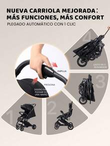 Baby Strollers - Black - View 9