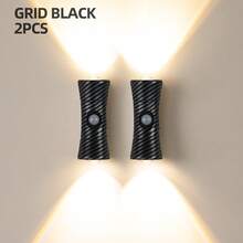 1/2/4pcs Dimmable Magnetic LED Night Light, Infrared Sensor + USB Rechargeable Wall Lamp, Smart LED Sensor Wall Light, 3-Color Dimmable, Wireless LED Wall Lamp Suitable For Stairs, Bedroom, Hallway, Kitchen, Cabinet, Yard, Room Decor, Bedroom Decor, Home Decor, Christmas, Halloween Decoration - Multicolor - View 34