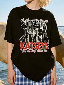 Women T-Shirts - 黑色 - 查看 8