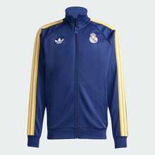 adidas originals Real Madrid 皇家馬德里 復古舒適柔軟立領夾克 藍色男 KE3846 - 藍色 - 查看 7
