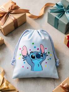 Túi dây rút màu vàng in hình Lilo & Stitch của Disney, nổi bật với hình ảnh Stitch đáng yêu đang úp mặt và chữ màu đỏ đậm. Được làm từ vải canvas mềm mại nhưng bền chắc với dây rút bằng dây thừng dày, chiếc túi nhẹ và đa năng này lý tưởng để đựng đồ tập gym, đồ dùng du lịch hoặc các vật dụng hàng ngày, mang đến nét tinh nghịch và hoài cổ cho cuộc sống thường nhật của bạn. - Nhiều kiểu dáng - Xem 10