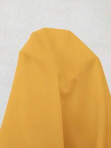 Camisa informal suelta de unicolor de manga corta y abotonadura sencilla para mujeres embarazadas - Amarillo - Ver 7