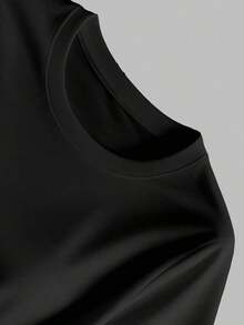 VivaGlam - Camiseta de manga corta para mujer - Camiseta blanca con diseño estampado de Virgo, cuello redondo informal, tela elástica, suave y transpirable, top de moda para todas las estaciones, ropa, camiseta con estampado llamativo, camiseta de ajuste cómodo, regalo para Pascua y el Día de la Madre, ropa urbana adecuada como regalo. playera de mujer. blusas>elegantes. boho chic,Top de mujer suave, transpirable y cómodo, ideal para primavera, verano y otoño, perfecto para vacaciones, viajes y uso diario. - Negro - Ver 2