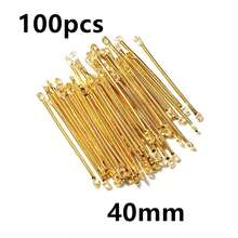 100個 15-40mm 長條形連接件 DIY 珠寶製作配件 適用於耳環和項鍊 - bar connector charms - 查看 26