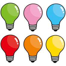 hoojojo 6 Pcs Light Bulb Dry Erase Magnets - Reusable Whiteboard & Fridge Magnets For Highlighting, Reminder Notes & Important Marking - Multicolor - View 8