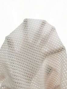 Frenchy Top de tanque casual de botones frontales de unicolor con textura para verano - Albaricoque - Ver 7