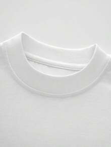 Oferta por tiempo limitado, unidades limitadas disponibles. ¡Aprovecha esta oferta! Camisetas para mujer. Esta camiseta blanca para mujer presenta un llamativo estampado de "Mamá", cuello redondo, estilo casual, tejido de calidad media y corte regular, ideal para primavera, verano y otoño. - Blanco - Ver 7