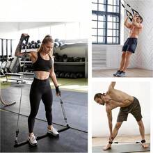 Yoga Pilates Fitness Stretching Bar Set (beinhaltet Push-Pull-Stange und 6 Widerstandsbänder) - Konzipiert für Pilates, Krafttraining, Rehabilitation und Heimfitness; tragbar und verstellbar - ideal für Ganzkörper-Workouts, Physiotherapie und Heim-Fitnessstudios. - A - Übersicht 7
