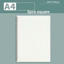 促销学校用品PP透明封面笔记本空白记事本方形A4 A5 B5 A6线圈笔记本横格空白笔记本纸质笔记本学生用线圈笔记本 - 透明封面筆記本 - 查看 24