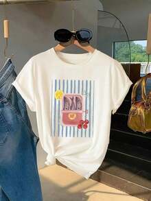 Women T-Shirts - Weiss - View 9