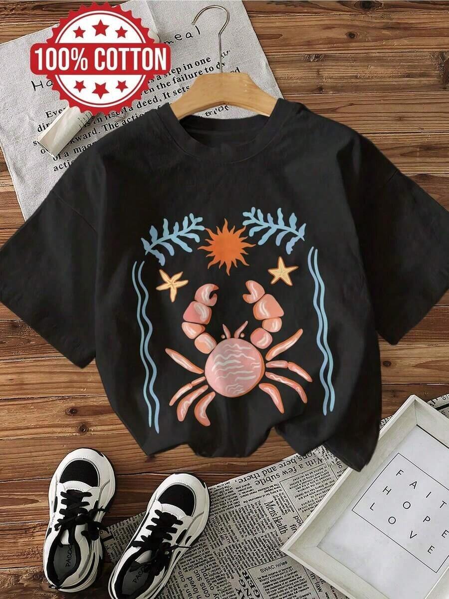 Women T-Shirts - Black - View 1