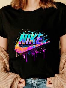 Women T-Shirts - Black - View 3