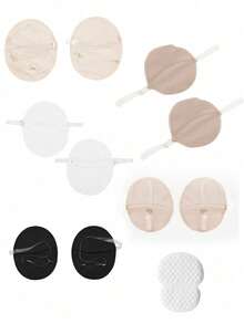 Sports Sweat Patch Ultra-Thin Breathable Invisible Sweat Pads, Unisex Disposable Underarm Pads, Comfortable Odorless Sweat Free Underarm Protection Sweat Pads, Anti Sweatshirt Stickers - Multicolor - View 3