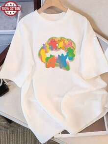 Women T-Shirts - White - View 1
