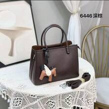 Large-Capacity Bag Female 2025 New Handbag High-End Shoulder Bag Texture Ladies Commuter Tote Bag - Black - View 10