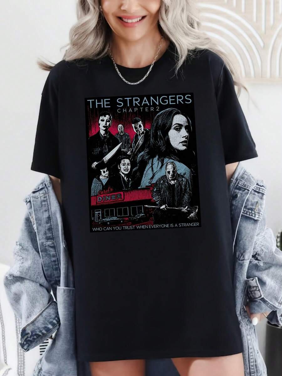 Women T-Shirts - Black - View 1