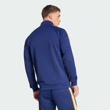 adidas originals Real Madrid 皇家馬德里 復古舒適柔軟立領夾克 藍色男 KE3846 - 藍色 - 查看 4