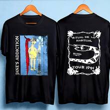 Janes Addiction Ritual De Lo Habitual Alleged Tour 1991 T-Shirt - Black - View 1