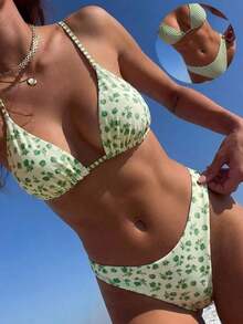 Women Plus Size Sports Swimwear - 多色 8 - 查看 2