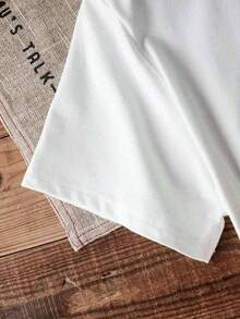 Camiseta Blanca Oversize Salmos 17:8 Protección - Blanco - Ver 4