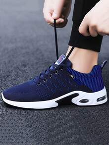 Men's New Breathable Mesh Casual Running Shoes, Fashion Sneakers, Spring/Summer, Large Size 39-47 [Reminder: Consumable Item, Random Letters, Size Runs Small] - Multicolor - View 6