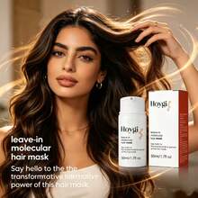 50ml No-Rinse Hair Mask, Nourishing, Comfortable Non-Greasy And Non-Irritating, Effectively Repairs Damaged Hair, Improves Dry, Rough, Split Ends, Visible Results With Long-Term Use, Easy And Quick Application Without Rinsing, Suitable For All Hair Types. - Leave-in Hair Mask - View 2