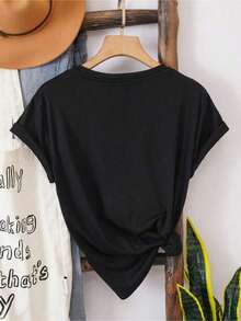 Axolotl-Bubble-Boba-Tea-Cute-Kawaii-Axolotl-T-Shirt - Hitam - View 6