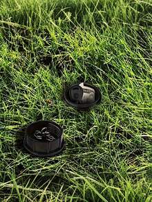 Realistic Hidden Key Sprinkler, Waterproof Key Box, Suitable For Outdoor Garden Lawns, Easy To Insert Into Garden Lawn Ground, Waterproof And Corrosion Resistant, Convenient Cash Hiding And Storage Device, Anti-Loss Storage Device. - Multicolor - View 6