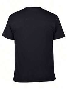 Women's Short-Sleeved Crew Neck T-Shirt, Western Cowboy Style, With 'Let's Go' Print, For Spring And Summer. Suitable As A Gift. Women's T-Shirt. Blouses > Elegant. Boho Chic. Soft, Breathable, And Comfortable Women's Top, Ideal For Spring, Summer, And Autumn, Perfect For Holidays, Travel, And Everyday Wear. - 黑色 - 查看 2