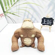 1pc Funny Transformable Gorilla Stress Relief Toy, Creative Desk Toy For Teens & Office (Random Style & Color) - Multicolor - View 6